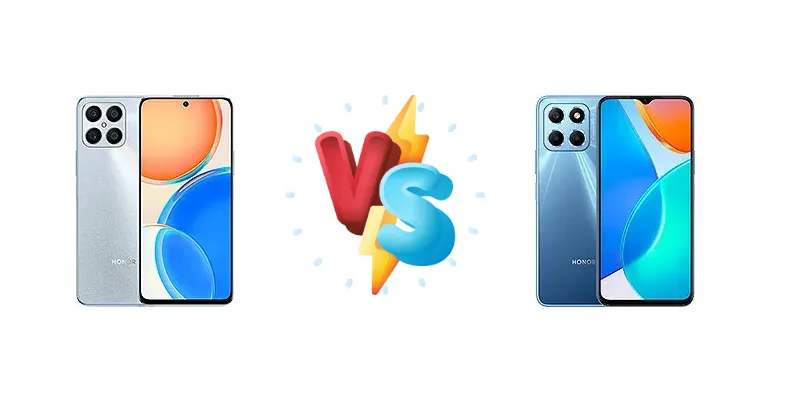 Honor X8 vs Honor X6