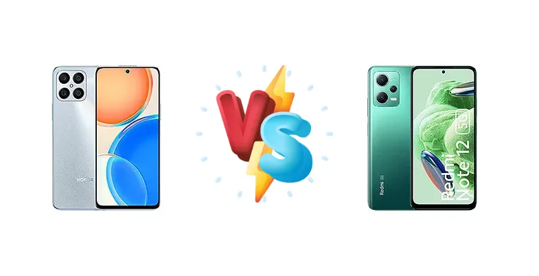 Honor X8 vs Xiaomi Redmi Note 12