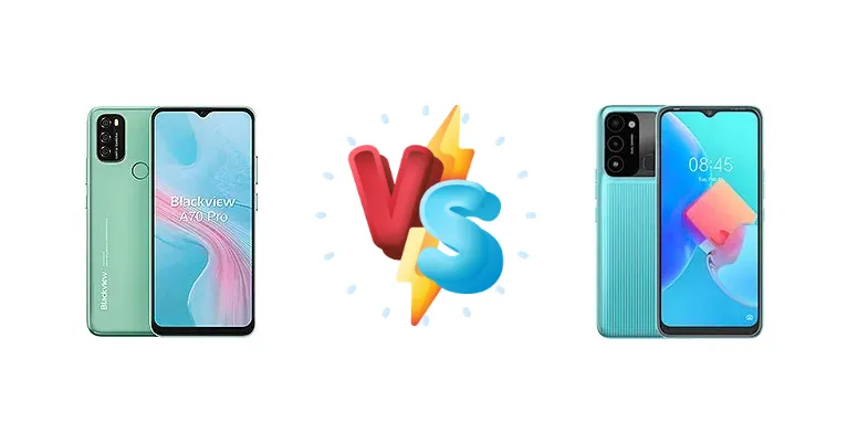 Blackview A70 Pro vs Tecno Spark Go 2022