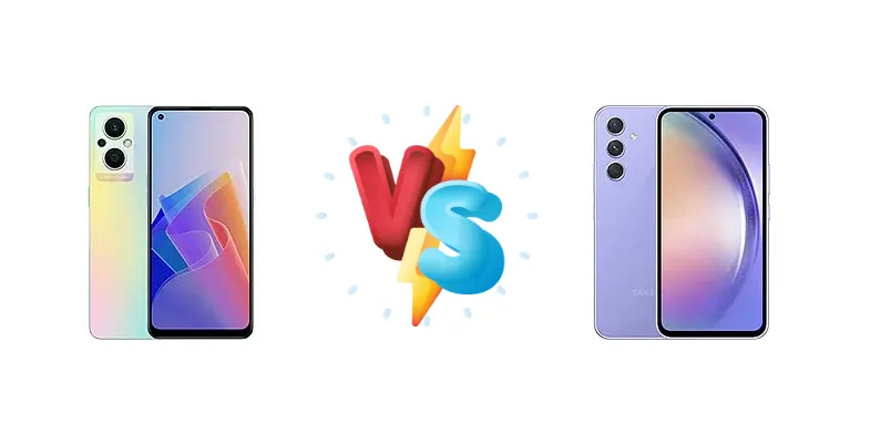 Oppo F21 Pro 5G vs Samsung Galaxy A54
