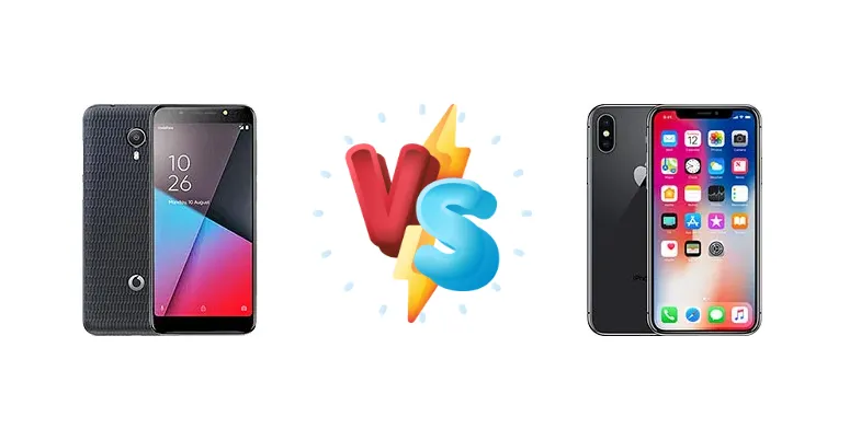 Vodafone Smart N9 lite vs Apple iPhone X