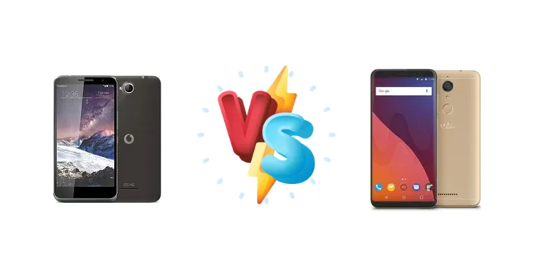 Vodafone Smart 4 max vs Wiko View