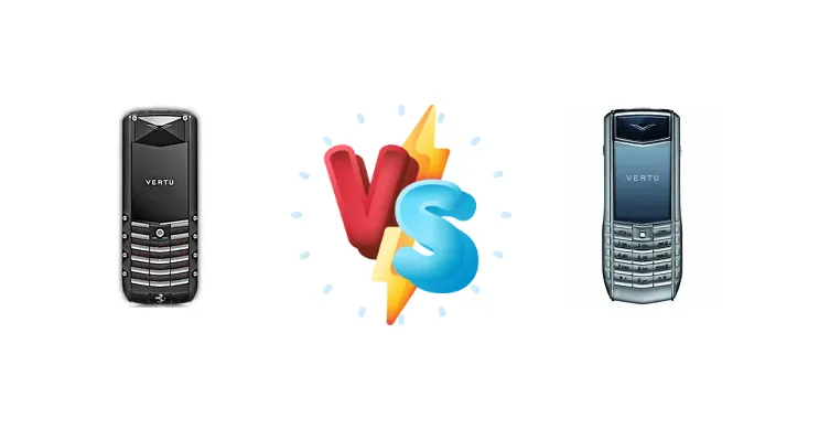 Vertu Ascent Ferrari GT vs Vertu Ascent Ti