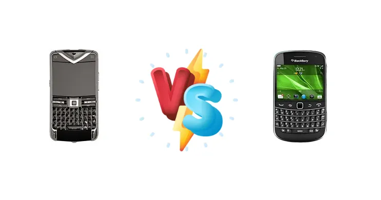 Vertu Quest vs. BlackBerry Bold 9900: Luxury vs. Power