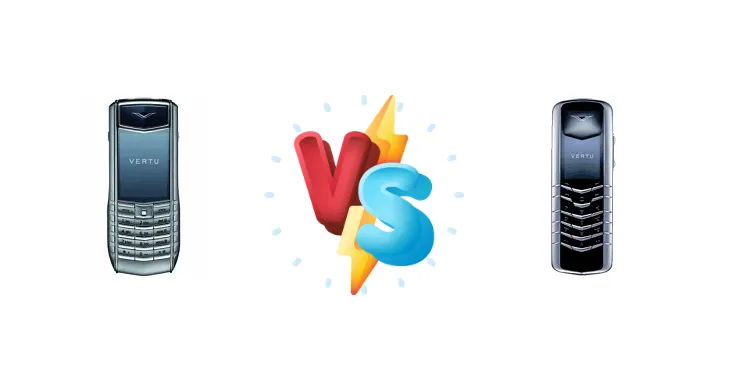 Vertu Ascent Ti vs Vertu Signature