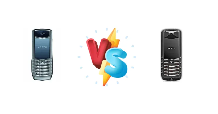 Vertu Ascent Ti vs Vertu Ascent Ferrari GT