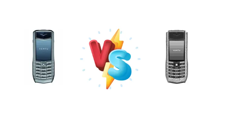 Vertu Ascent Ti vs Vertu Ascent Ti Damascus Steel