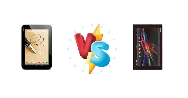 Toshiba Excite Write vs Sony Xperia Tablet Z Wi-Fi