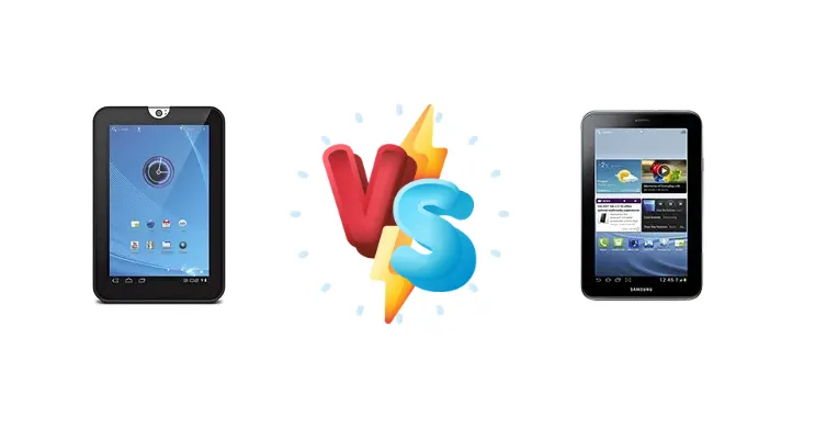 Toshiba Thrive 7 vs Samsung Galaxy Tab 2 7.0 P3100