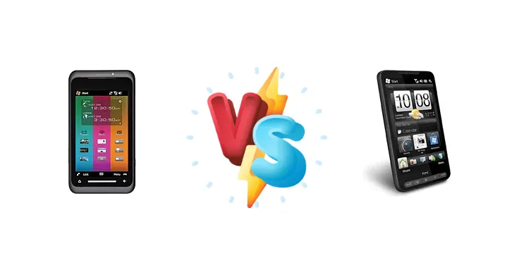 Toshiba TG01 vs HTC HD2