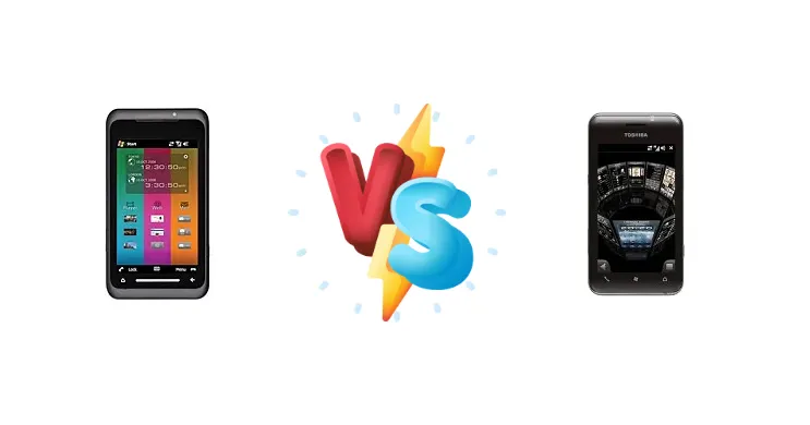 Toshiba TG01 vs Toshiba TG02