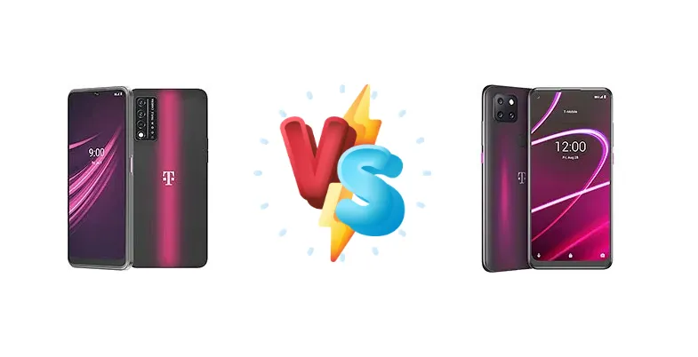 T-Mobile REVVL V+ 5G vs T-Mobile REVVL 5G