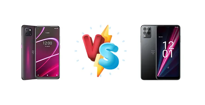 T-Mobile REVVL 5G vs T-Mobile REVVL 6 Pro