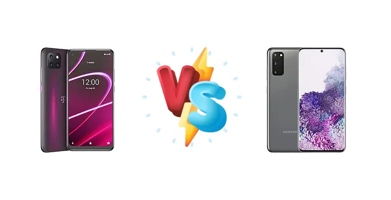 T-Mobile REVVL 5G vs Samsung Galaxy S20 5G
