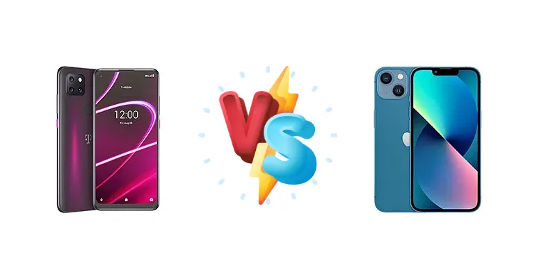 T-Mobile REVVL 5G vs Apple iPhone 13