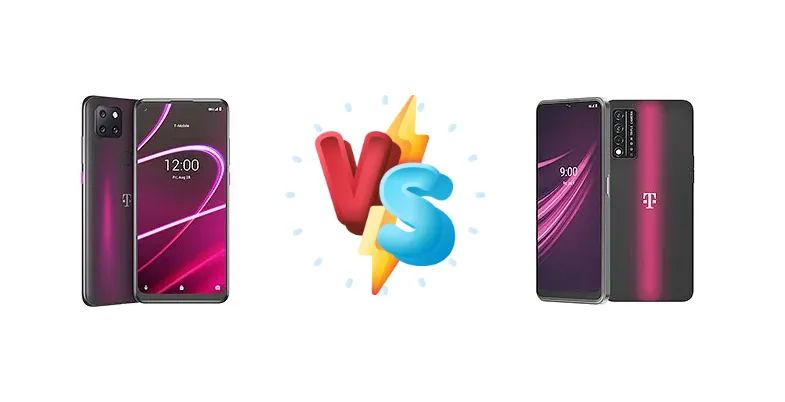 T-Mobile REVVL 5G vs T-Mobile REVVL V+ 5G