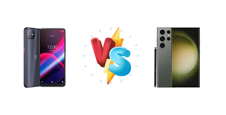 T-Mobile REVVL 4+ vs Samsung Galaxy S23 Ultra