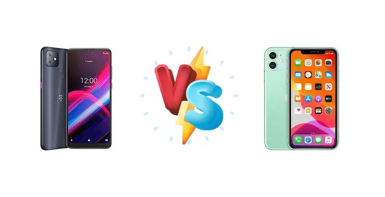 T-Mobile REVVL 4+ vs Apple iPhone 11