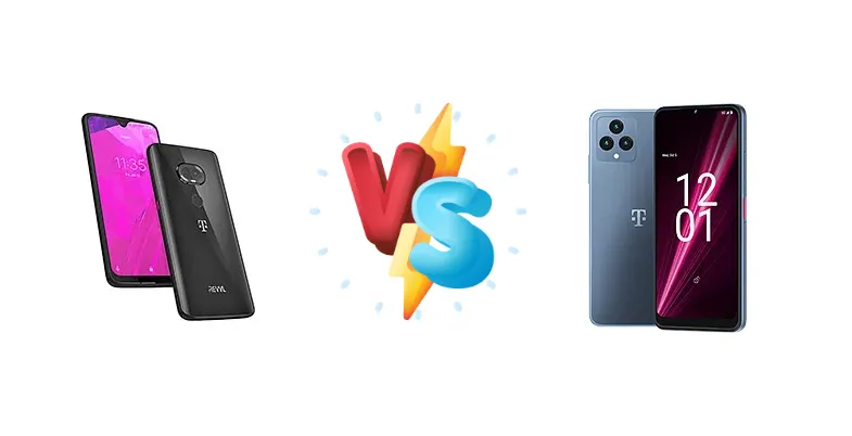 T-Mobile Revvlry+ vs T-Mobile REVVL 6