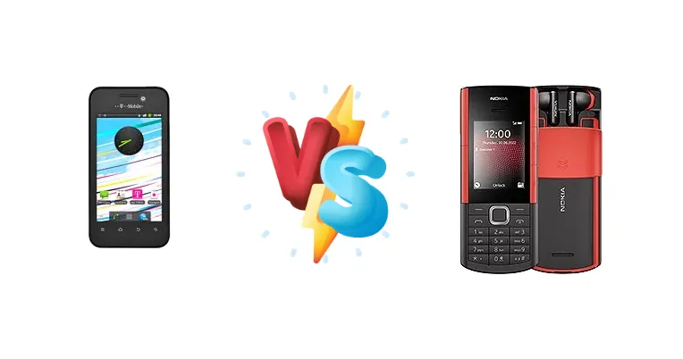 T-Mobile Vivacity vs Nokia 5710 XpressAudio