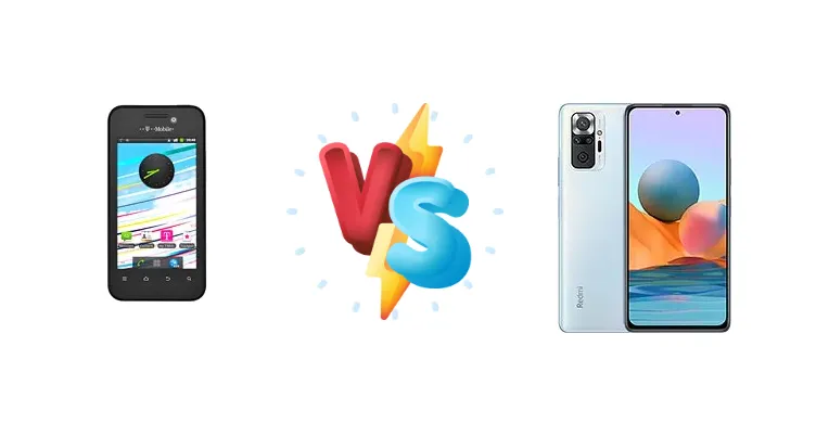 T-Mobile Vivacity vs Xiaomi Redmi Note 10 Pro