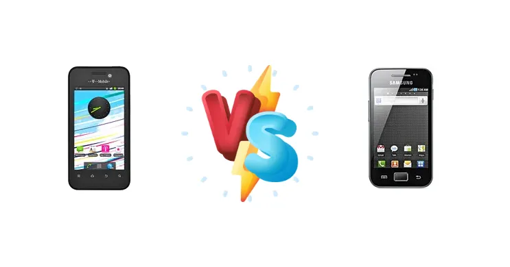 T-Mobile Vivacity vs Samsung Galaxy Ace S5830