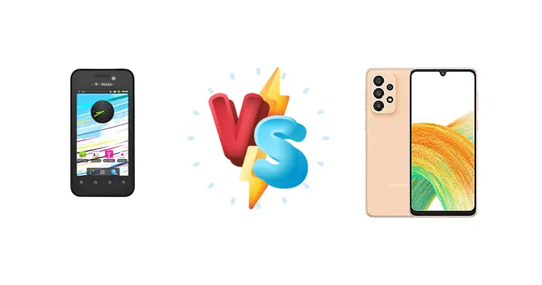 T-Mobile Vivacity vs Samsung Galaxy A33 5G