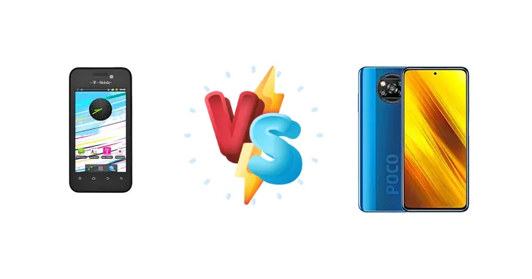 T-Mobile Vivacity vs Xiaomi Poco X3 NFC