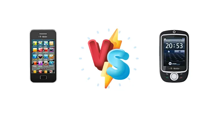 T-Mobile Energy vs T-Mobile Vairy Touch