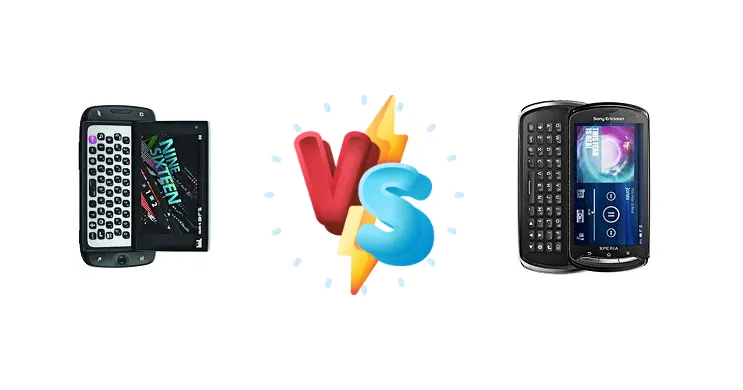 T-Mobile Sidekick 4G vs Sony Ericsson Xperia pro