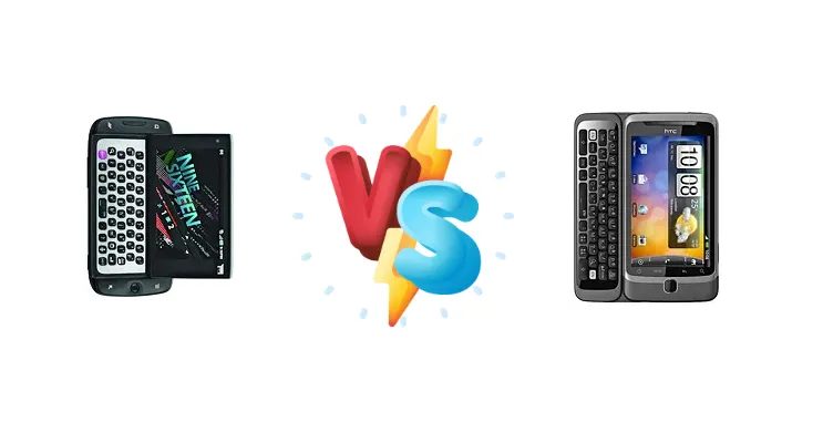 T-Mobile Sidekick 4G vs HTC Desire Z