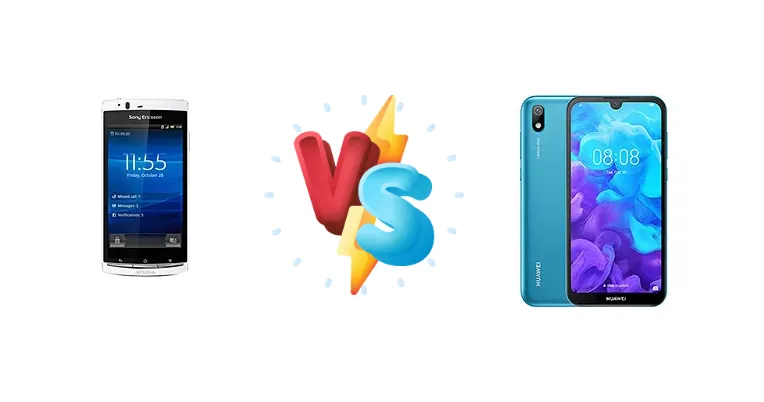 Sony Ericsson Xperia Arc S vs Huawei Y5 (2019)