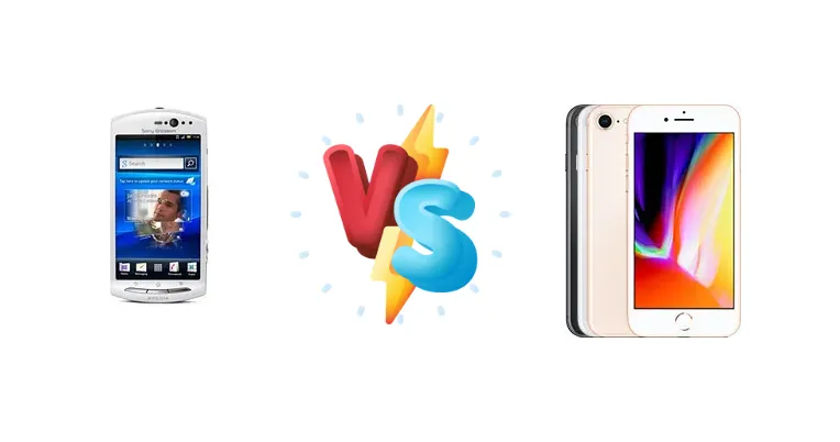 Sony Ericsson Xperia neo V vs Apple iPhone 8