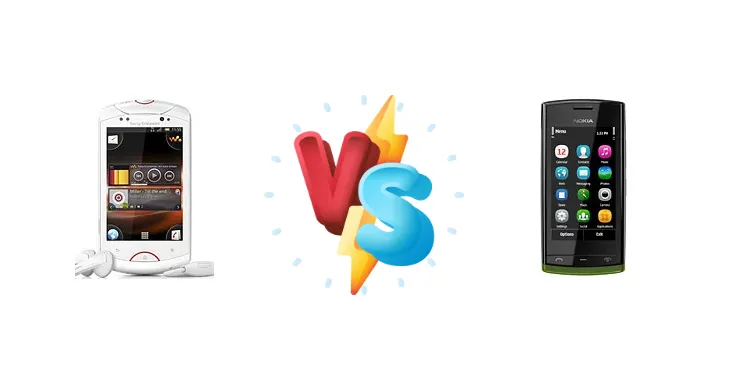 Sony Ericsson Live with Walkman vs Nokia 500