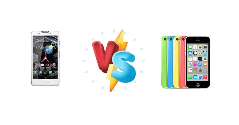 RAZR HD vs iPhone 5c: Which Retro Phone Reigns?