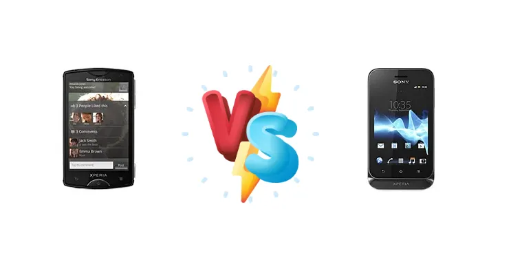 Sony Ericsson Xperia mini vs Sony Xperia tipo