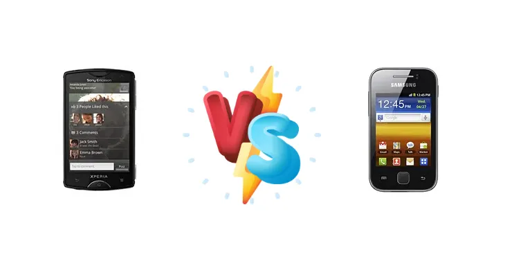 Sony Ericsson Xperia mini vs Samsung Galaxy Y S5360
