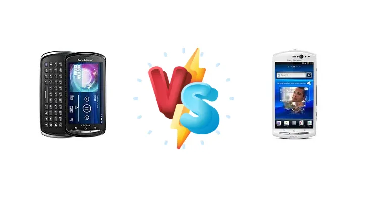 Sony Ericsson Xperia pro vs Sony Ericsson Xperia neo V