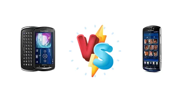 Sony Ericsson Xperia pro vs Sony Ericsson Xperia Neo