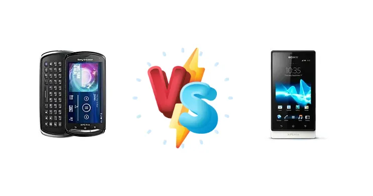 Sony Ericsson Xperia pro vs Sony Xperia sola