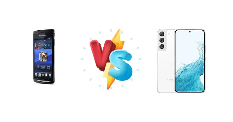Sony Ericsson Xperia Arc vs Samsung Galaxy S22 5G