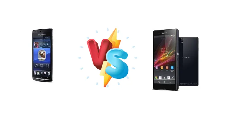 Sony Ericsson Xperia Arc vs Sony Xperia Z