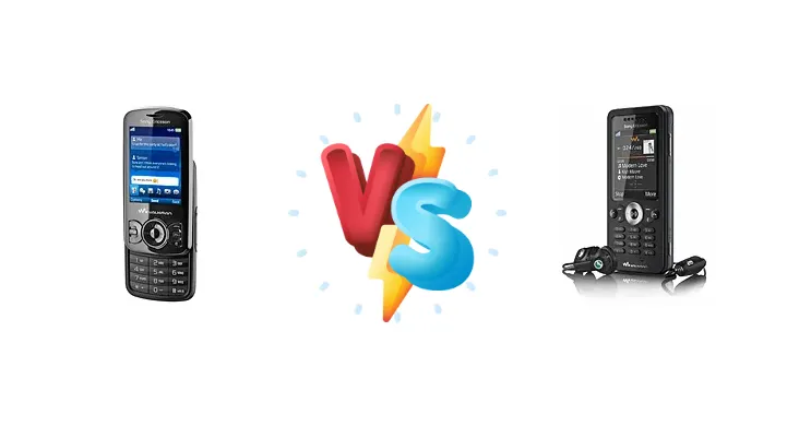 Sony Ericsson Spiro vs Sony Ericsson W302