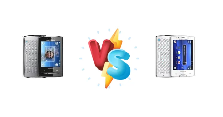 Sony Ericsson Xperia X10 mini pro vs Sony Ericsson Xperia mini pro