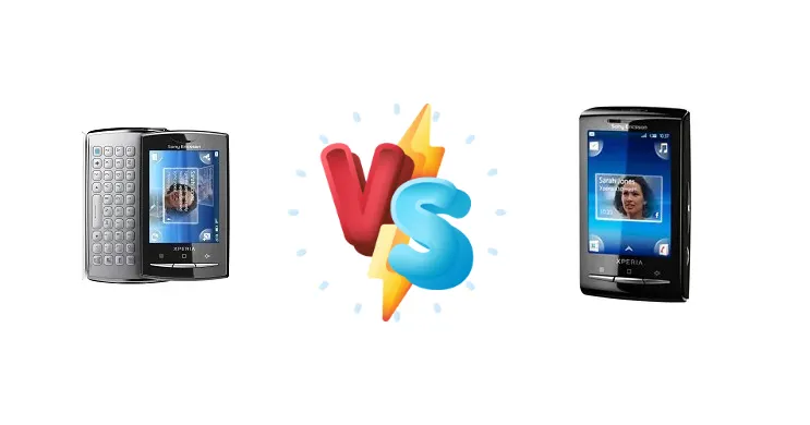Sony Ericsson Xperia X10 mini pro vs Sony Ericsson Xperia X10 mini