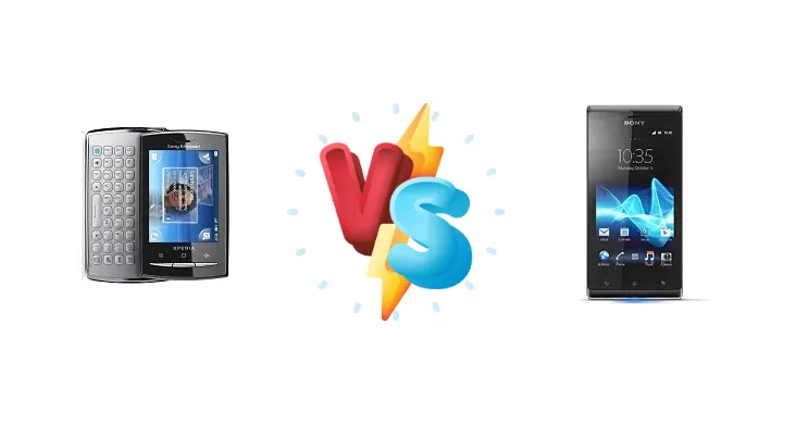 Sony Ericsson Xperia X10 mini pro vs Sony Xperia J