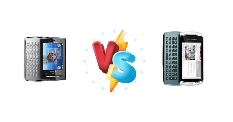 Sony Ericsson Xperia X10 mini pro vs Sony Ericsson Vivaz pro