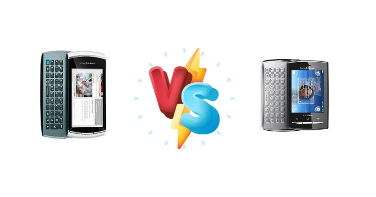 Sony Ericsson Vivaz pro vs Sony Ericsson Xperia X10 mini pro