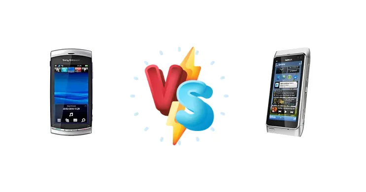 Sony Ericsson Vivaz vs Nokia N8