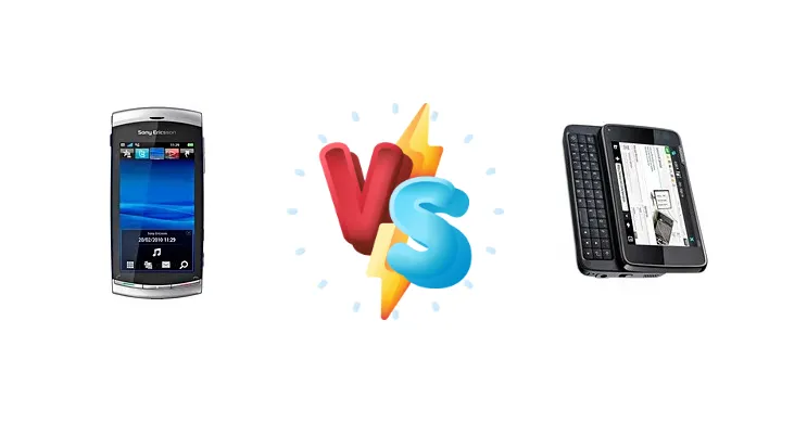Sony Ericsson Vivaz vs Nokia N900